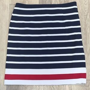 NWT Banana Republic Striped Knit Mini Skirt 4P